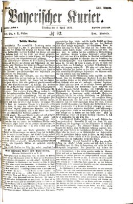 Bayerischer Kurier Dienstag 2. April 1878