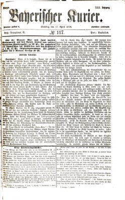 Bayerischer Kurier Samstag 27. April 1878