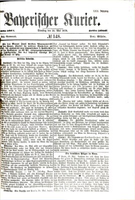 Bayerischer Kurier Dienstag 28. Mai 1878