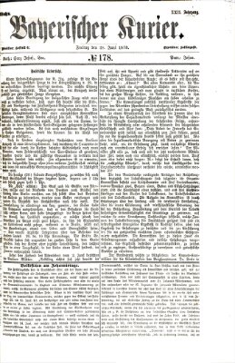 Bayerischer Kurier Freitag 28. Juni 1878