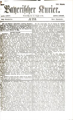 Bayerischer Kurier Donnerstag 22. August 1878