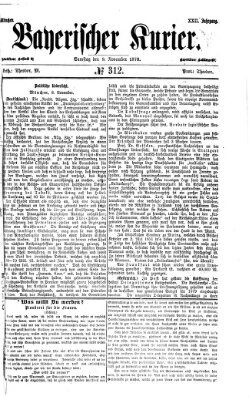 Bayerischer Kurier Samstag 9. November 1878