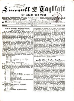 Lindauer Tagblatt für Stadt und Land Samstag 26. Januar 1878