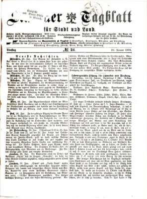 Lindauer Tagblatt für Stadt und Land Dienstag 29. Januar 1878