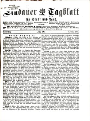 Lindauer Tagblatt für Stadt und Land Donnerstag 7. März 1878