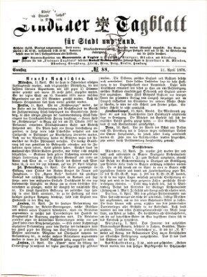 Lindauer Tagblatt für Stadt und Land Samstag 13. April 1878