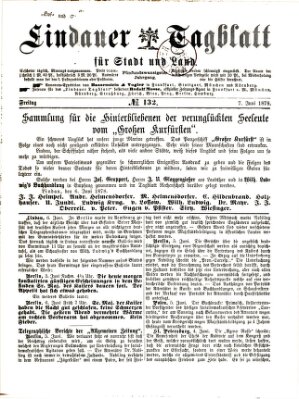 Lindauer Tagblatt für Stadt und Land Freitag 7. Juni 1878