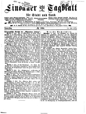 Lindauer Tagblatt für Stadt und Land Donnerstag 11. Juli 1878