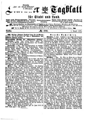 Lindauer Tagblatt für Stadt und Land Samstag 3. August 1878