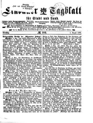 Lindauer Tagblatt für Stadt und Land Dienstag 6. August 1878