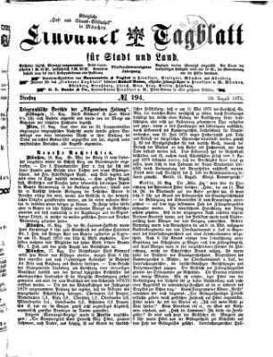 Lindauer Tagblatt für Stadt und Land Dienstag 20. August 1878