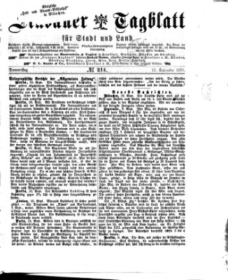 Lindauer Tagblatt für Stadt und Land Donnerstag 12. September 1878