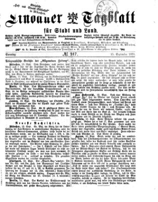 Lindauer Tagblatt für Stadt und Land Sonntag 15. September 1878