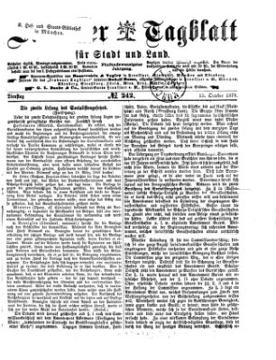 Lindauer Tagblatt für Stadt und Land Dienstag 15. Oktober 1878