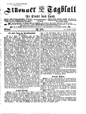 Lindauer Tagblatt für Stadt und Land Mittwoch 16. Oktober 1878