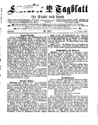 Lindauer Tagblatt für Stadt und Land Sonntag 20. Oktober 1878