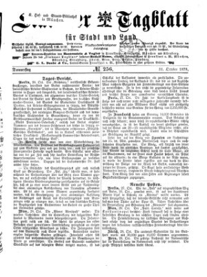 Lindauer Tagblatt für Stadt und Land Donnerstag 31. Oktober 1878