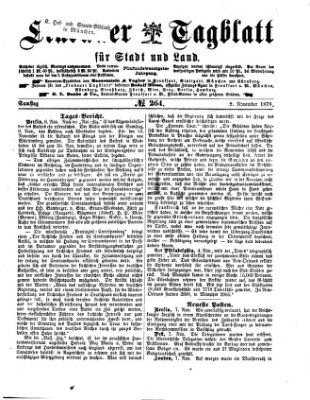 Lindauer Tagblatt für Stadt und Land Samstag 9. November 1878