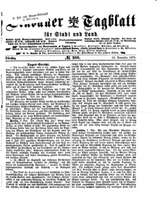 Lindauer Tagblatt für Stadt und Land Dienstag 12. November 1878