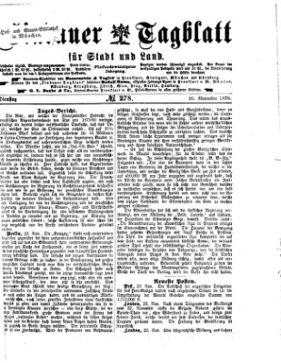 Lindauer Tagblatt für Stadt und Land Dienstag 26. November 1878