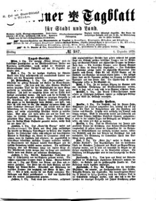 Lindauer Tagblatt für Stadt und Land Freitag 6. Dezember 1878