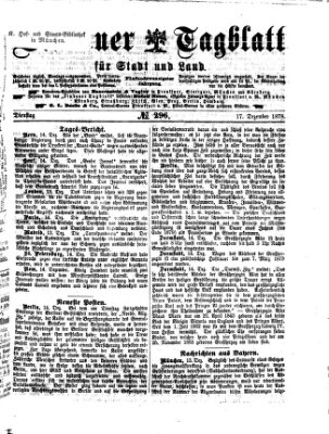 Lindauer Tagblatt für Stadt und Land Dienstag 17. Dezember 1878