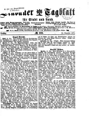 Lindauer Tagblatt für Stadt und Land Dienstag 24. Dezember 1878