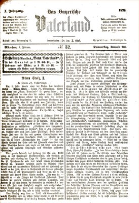 Das bayerische Vaterland Donnerstag 7. Februar 1878