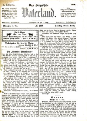 Das bayerische Vaterland Samstag 11. Mai 1878