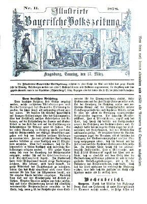 Illustrirte bayerische Volkszeitung Sonntag 17. März 1878