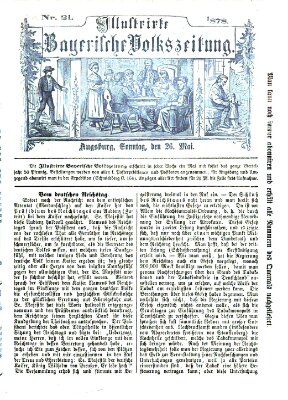 Illustrirte bayerische Volkszeitung Sonntag 26. Mai 1878