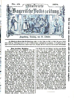 Illustrirte bayerische Volkszeitung Sonntag 27. Oktober 1878