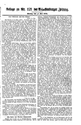 Aschaffenburger Zeitung Montag 13. Mai 1878