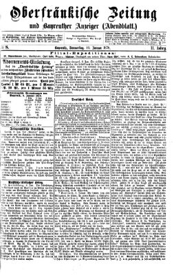 Oberfränkische Zeitung und Bayreuther Anzeiger (Bayreuther Anzeiger) Donnerstag 10. Januar 1878