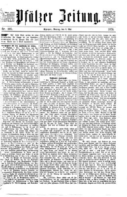 Pfälzer Zeitung Montag 6. Mai 1878