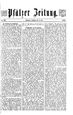 Pfälzer Zeitung Dienstag 11. Juni 1878