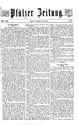 Pfälzer Zeitung Freitag 19. Juli 1878