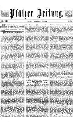 Pfälzer Zeitung Mittwoch 2. Oktober 1878