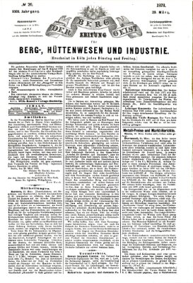 Der Berggeist Freitag 29. März 1878