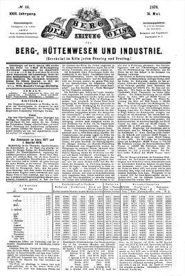 Der Berggeist Freitag 31. Mai 1878