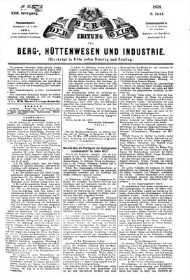 Der Berggeist Dienstag 11. Juni 1878