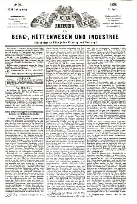 Der Berggeist Dienstag 2. Juli 1878