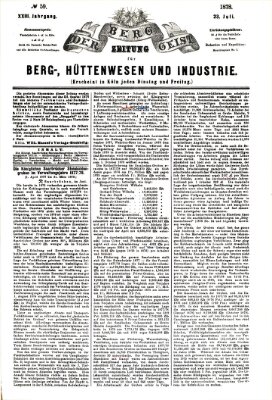 Der Berggeist Dienstag 23. Juli 1878