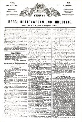 Der Berggeist Freitag 11. Oktober 1878