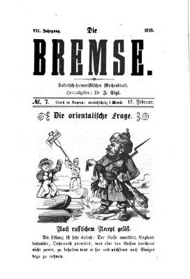 Die Bremse Sonntag 17. Februar 1878